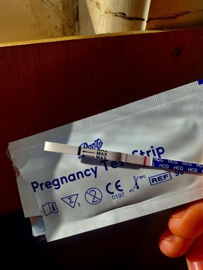 Testování a těhotenský test | Foto: Pepino těhotenský test s duchem?