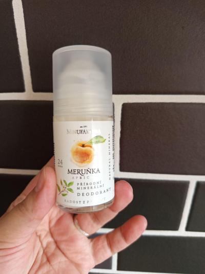 Recenze z kampaně Otestováno: Jak hodnotíte Minerální přírodní deodorant Meruňka?