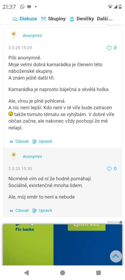 Esoterika a tajemno | Zkušenost s církví Milost?