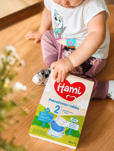 Recenze z kampaně Otestováno: Jak hodnotíte mléčnou výživu Hami pro náročné bříško?
