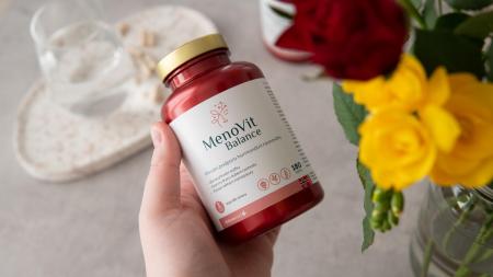 Hormonální rovnováha díky jediné kapsli denně: Otestujte doplněk stravy pro ženy MenoVit Balance