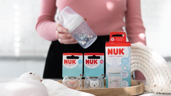 Balíček s řadou NUK Perfect Match.